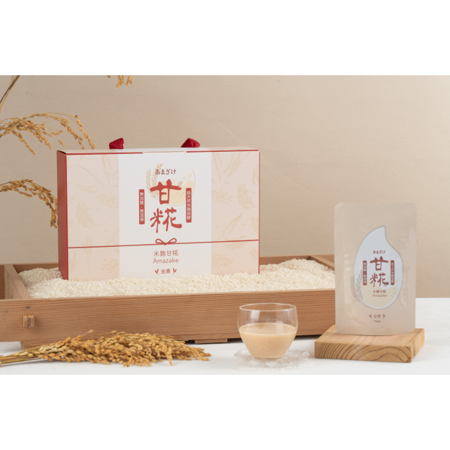 [綠工坊] 米麴甘糀 甘花 Amazake 無加糖 無酒精 隨身包 潤泉