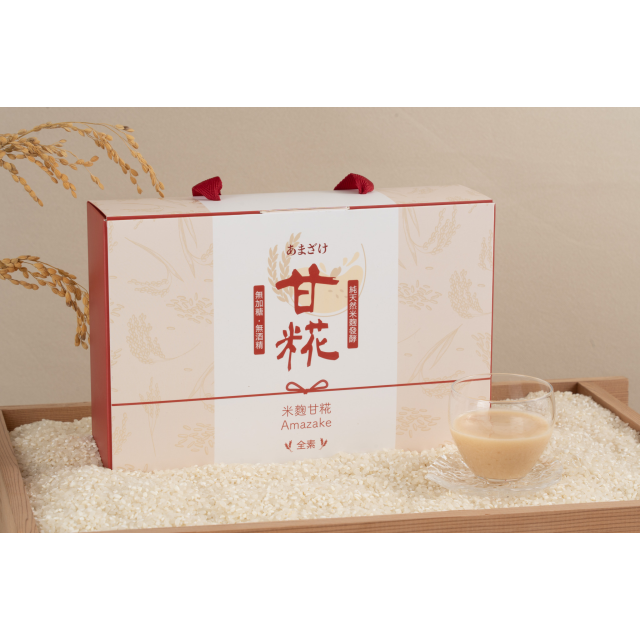 [綠工坊] 米麴甘糀 甘花 Amazake 無加糖 無酒精 隨身包 潤泉