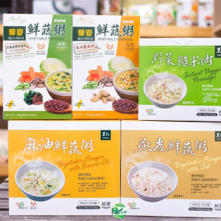 [綠工坊]  野菜糙米粥 麻油鮮蔬粥  藜麥鮮蔬粥 素粥  即沖即食   登山 露營 戰備防災 好食典  里仁  纖莉子
