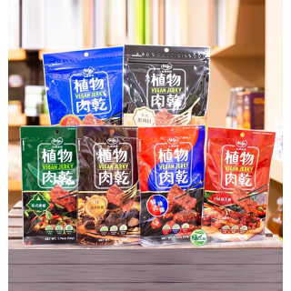 [綠工坊]   Hoya  植物肉乾 素食肉乾 全素  泰式檸檬   法式松露 韓式辣雞  植物肉 孜然  弘陽