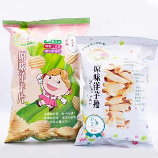 [綠工坊] 洋芋捲 洋芋片 無防腐劑 無乳化劑 悅豐 集賢 好事育成