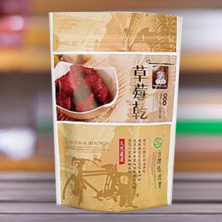 [綠工坊] 草莓乾 無防腐劑 無人工添加物 綠源寶