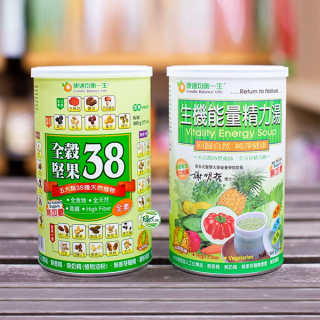 [綠工坊]   生機能量精力湯  全穀堅果38    無加糖 即沖即食  純穀粉製成  康迪
