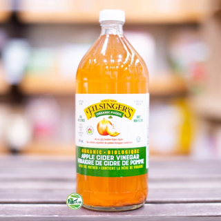 [綠工坊] 有機未過濾蘋果醋 945ml 無加糖 不加水 加拿大原裝 伯格 有機思維 Filsinger