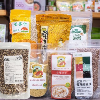 [綠工坊] 發芽米 發芽糙米 油芒 原住民小米 蕎麥 三色藜麥 發芽紅扁豆 燕麥 玄米 糙米 藜麥
