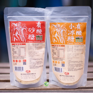 [綠工坊]  有機砂糖  有機小冰糖  有機糖 無漂白 無添加物  龍口