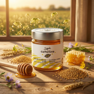 [綠工坊] 天然薺藍花蜂蜜 來自物產豐饒的加拿大 原裝進口 富含 omega3 友善農法