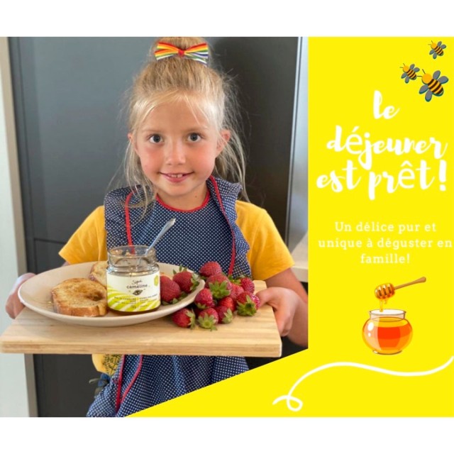 [綠工坊] 天然薺藍花蜂蜜 來自物產豐饒的加拿大 原裝進口 富含 omega3 友善農法