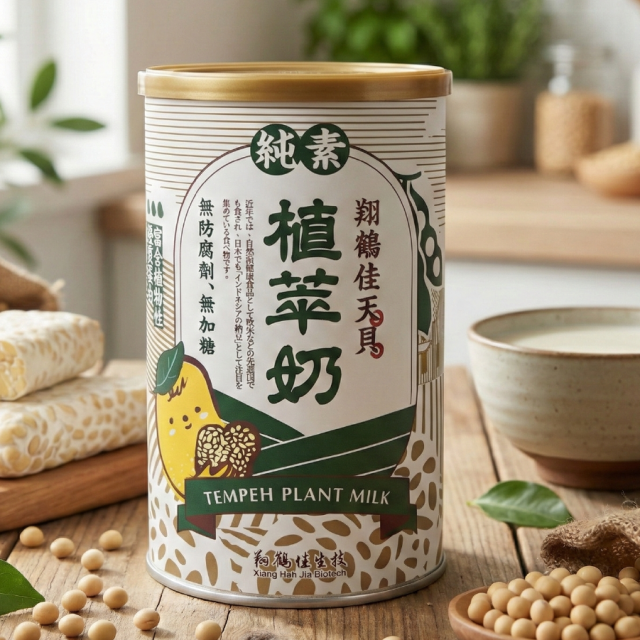 [綠工坊] 生機能量精力湯 天貝植萃奶 純素 天貝植物奶 無加糖 即沖即飲 純穀粉製成 康迪 翔鶴佳