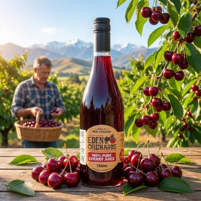 [綠工坊]  櫻桃原汁   100%櫻桃原汁 Eden   無加糖 無加水  紐西蘭原裝進口