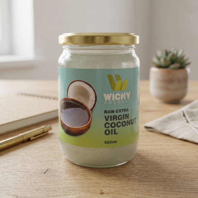 [綠工坊]  特級初榨冷壓椰子油 斯里蘭卡原裝 冷壓初榨 自然農法 生酮防彈咖啡 廚房萬用料理 居家保養滋養 WICHY