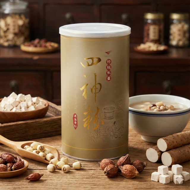 [綠工坊]   特級能量四神粉 罐裝 無薏仁 通過農藥檢驗 泰鶴生技