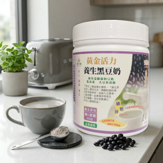 [綠工坊] 黃金活力 養生豆奶 黑豆奶 豆漿粉 豆奶粉 零蔗糖 罐裝 隨身包 非基因改造 康禾園