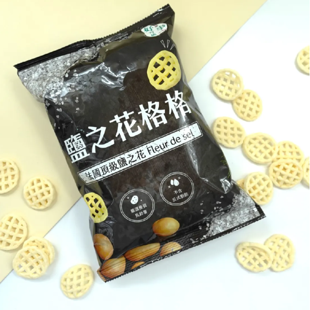 [綠工坊] 洋芋捲 洋芋片 鹽之花格格 格子脆薯 無乳化劑 闢護工場 好事育成